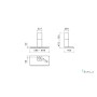 CAPPA LIVING - IN  cm 45 - NERA - 700 m3/h