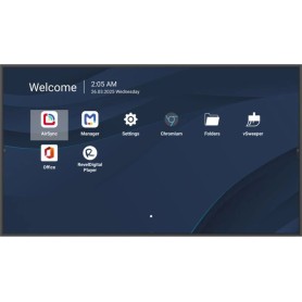 Viewsonic CDE8614-2C visualizzatore di messaggi Pannello piatto per segnaletica digitale 2,18 m (86") LCD Wi-Fi 500 cd/m² 4K Ul
