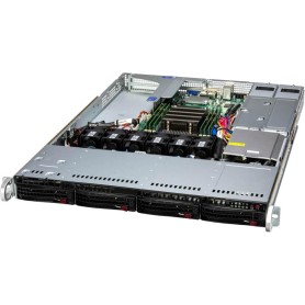 Supermicro AS-1015SV-WTNRT sistema barebone per server Socket SP3 Rack (1U) Nero