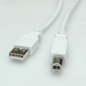 Value 11.99.8819 cavo USB 1,8 m USB 2.0 USB A USB B Grigio (RO11.99.8819)