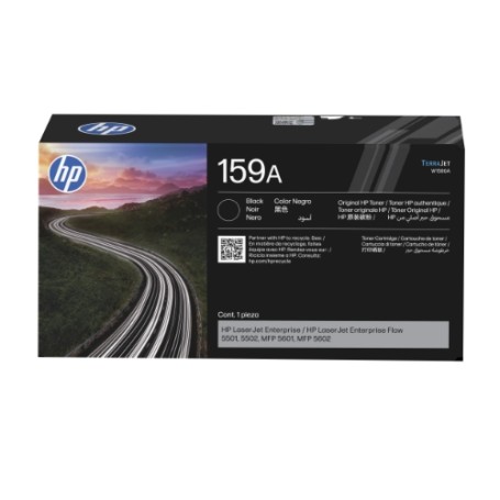 HP 159A Black Toner Cartridge LaserJet Enterprise Flow 5501/5502/MFP 5601/MFP 5602 - 5K (W1590A)