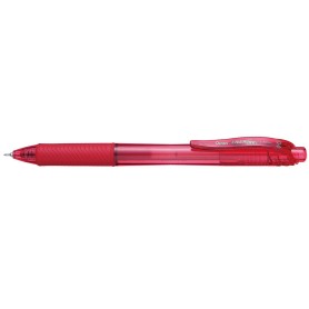 Pentel BLN104-BX penna a sfera Rosso Penna a sfera retrattile a clip