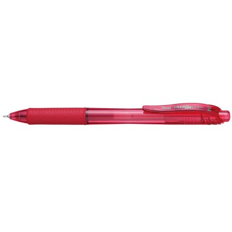 Pentel BLN104-BX penna a sfera Rosso Penna a sfera retrattile a clip