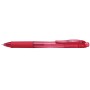 Pentel BLN104-BX penna a sfera Rosso Penna a sfera retrattile a clip