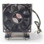 Dynatron S6-4710 sistema di raffreddamento per computer Processore Raffreddatore d'aria 8 cm Nero, Grigio 1 pz (88885679)