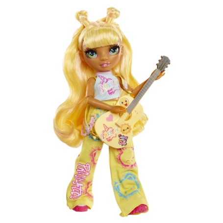 Rainbow High Junior High Jr High Rockband Fashion Dolls - Sunny (565628-EUC)
