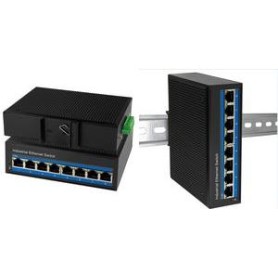 LogiLink NS201P - Switch 8-Port Fast Ethernet PoE - Switch - 8-Port