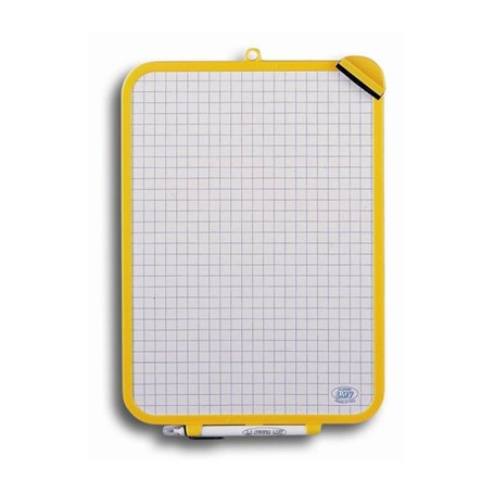 ARDA 3382 lavagna bianca e accessori 240 x 330 mm Bianco, Giallo (3382)