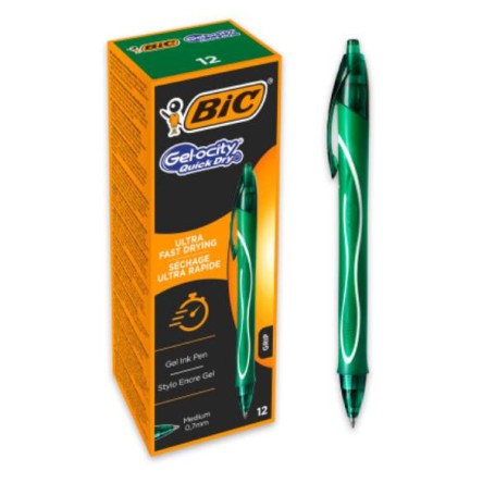CONF12 PENNE GEL-OCITY QUICK VERDE (964771)