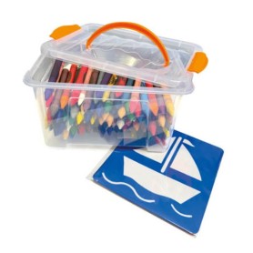 CF100 PASTELLI A CERA SCHOOLPACK (13344)