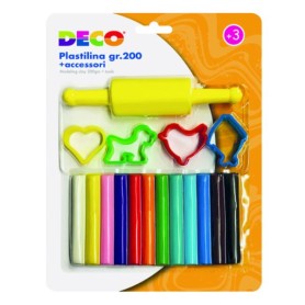 PLASTILINA KIDDY CLAY 200G + ACC. (10565)
