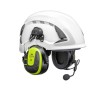 3M Peltor WS Alert X MRX21P3E3WS7 Bluetooth Headset Helm-Befestigung SNR 30 dB Gelb