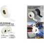 3M Hochleistungs-Dichtband 4411W+, 50 mm x 33 m, weiß Acryl-Klebeband mit TPO-Trägermaterial, zur Herstellung - 1 Stück (4411
