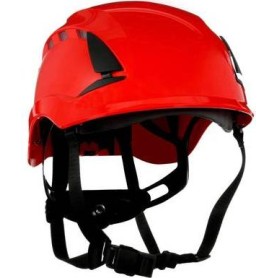 3M SecureFit X5005VE-CE Schutzhelm belüftet, mit UV-Sensor Rot EN 397, EN 12492, EN 50365 (X5005VE-CE)