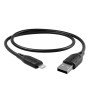 LIGHTNING TO USB-A 1MT BK (CY4699PCCAL)