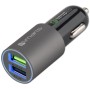 4smarts 464458 Caricabatterie per dispositivi mobili Nero, Grigio Auto (464458) (40-30-9185)