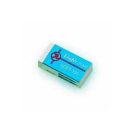 Lebez 0131 gomma per cancellare Blu, Bianco (0131)