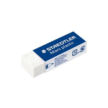 Staedtler Mars plastic 526 50 gomma per cancellare Bianco 80 pz (526 50 CA4)