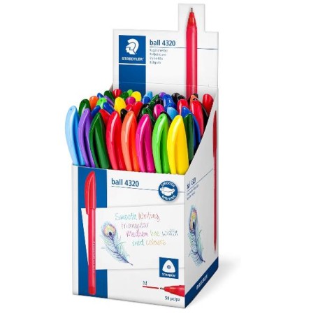 ESP50 PENNE A SFERA-CAPPUCCIO ASS. (4320MKP50)