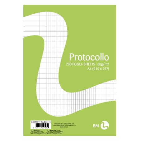 RISMA CARTA PROTOC.A4 60G 2 COLONNE (0100197)