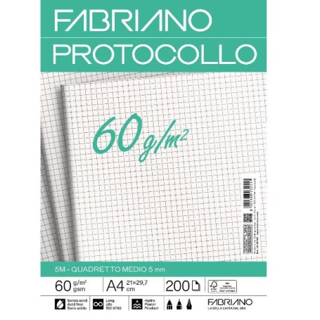 PROTOCOLLO 60G 200FF RIG 5MM (19100747)