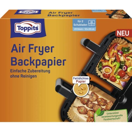 Toppits FSC MIX CREDIT TUEV-COC-000078 Carta da forno 20 fogli Marrone
