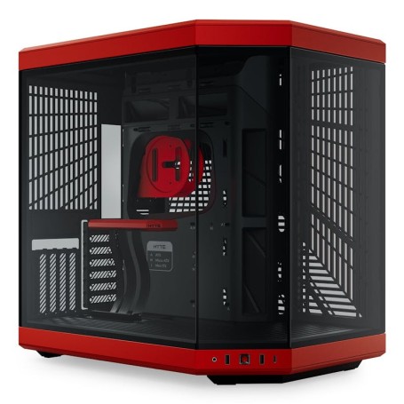 HYTE Y70 Midi Tower Nero, Rosso (CS-HYTE-Y70-BR)