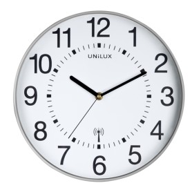 Unilux Wave Orologio al quarzo Rotondo Grigio (400094562)