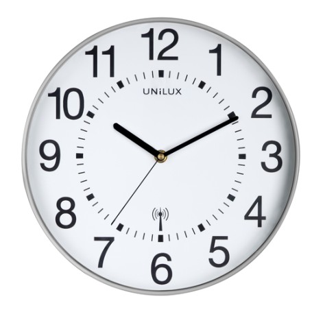 Unilux Wave Orologio al quarzo Rotondo Grigio (400094562)