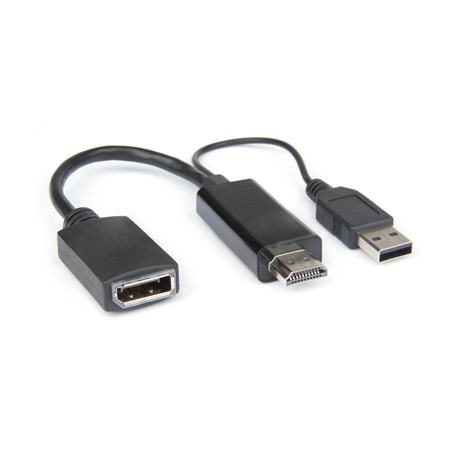 Hamlet VAHDM-DPA HDMI tipo A (Standard) DisplayPort Nero (XVAHDM-DPA)