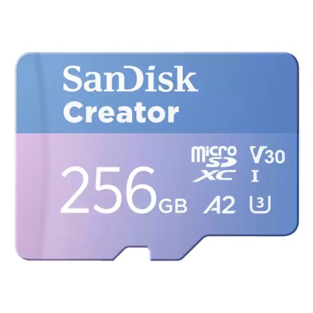 SanDisk Creator 256 GB MicroSDXC UHS-I Classe 10 (SDSQXAV-256G-GN6MS)