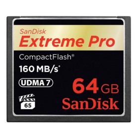 SanDisk 64GB Extreme Pro CF 160MB/s CompactFlash (SDCFXPS-064G-X46)