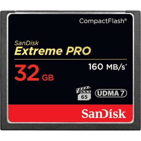 SanDisk 32GB Extreme Pro CF 160MB/s CompactFlash (SDCFXPS-032G-X46)