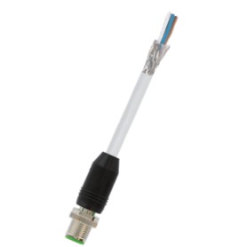 Zebra CBL-ENT0300M-M1200 cavo di rete Nero, Bianco 3 m