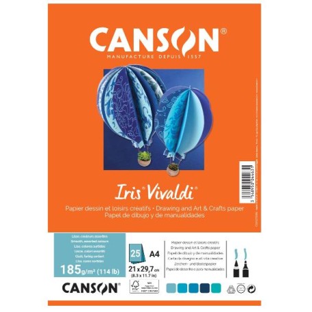 CF FG25 IRIS VIVALDI ACQUA 21X29,7 (C32127S002)
