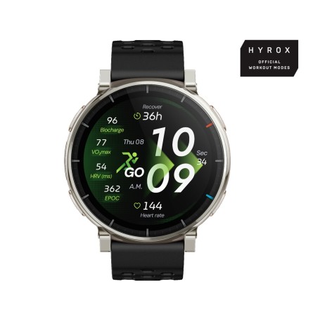 Amazfit Active 3 3,35 cm (1.32") AMOLED Digitale 466 x 466 Pixel Touch screen Oro GPS (satellitare) (W2558GL1N)