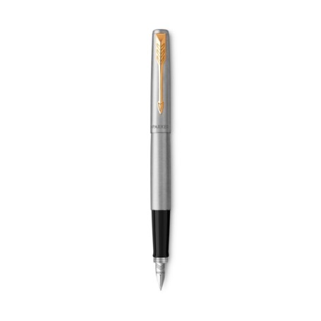 Parker Jotter penna stilografica Nero, Oro, Acciaio inossidabile 1 pz (2030948)