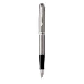 Parker Sonnet penna stilografica Sistema di riempimento della cartuccia Acciaio inossidabile 1 pz (1931510)