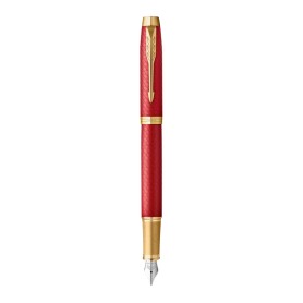 Parker 2143650 penna stilografica Sistema di riempimento della cartuccia Oro, Rosso 1 pz
