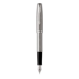 Parker Sonnet penna stilografica Sistema di riempimento della cartuccia Acciaio inossidabile 1 pz (1931509)