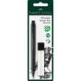 Faber-Castell Precision Eraser Pen gomma per cancellare Plastica Nero 1 pz (185610)