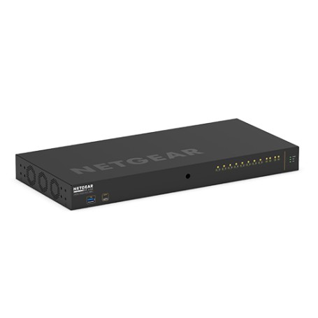Netgear M4250-10G2XF-PoE+ Gestito L2/L3 Gigabit Ethernet (10/100/1000) Supporto Power over Ethernet (PoE) 1U  (GSM4212PX-100EUS)