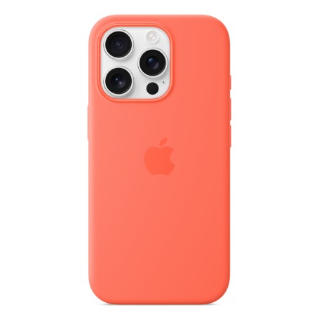 Apple Custodia MagSafe in silicone per iPhone 16 Pro – Mandarancio (MDFY4ZM/A)