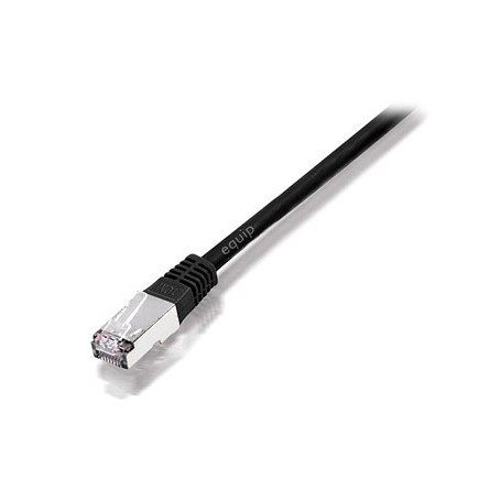 Equip 705910 cavo di rete Nero 1 m Cat5e SF/UTP (S-FTP)