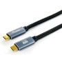 Equip 128359 Cavo USB 3.2 Gen 2 da C a C, M/M, 3,0 m, PD100W , 4K/60Hz, 10Gbps, nero
