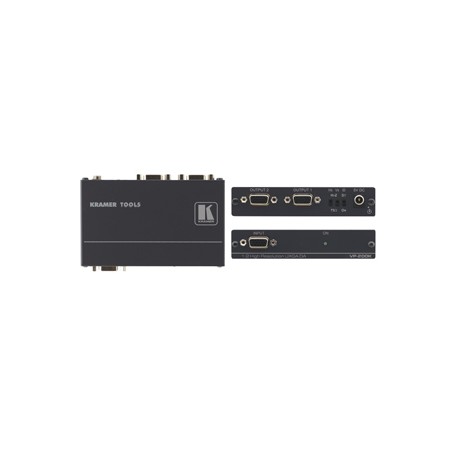 Kramer Electronics 1:2 Computer Graphics Video Distribution Amplifier amplificatore di segnale TV (VP-200K)