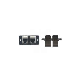 Kramer Electronics W4545(B) Placca copripresa e copri interruttori Nero (85-3002099)