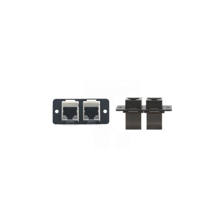Kramer Electronics W4545(B) Placca copripresa e copri interruttori Nero (85-3002099)