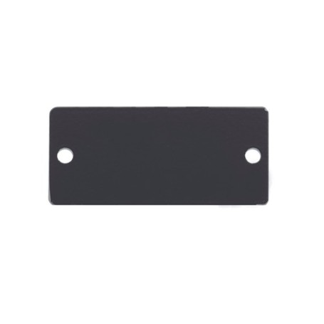 Kramer Electronics W-BLANK(B) Placca copripresa e copri interruttori Nero (85-820299)