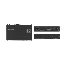 Kramer Electronics TP-580RXR moltiplicatore AV Ricevitore AV Nero (TP-580RXR)